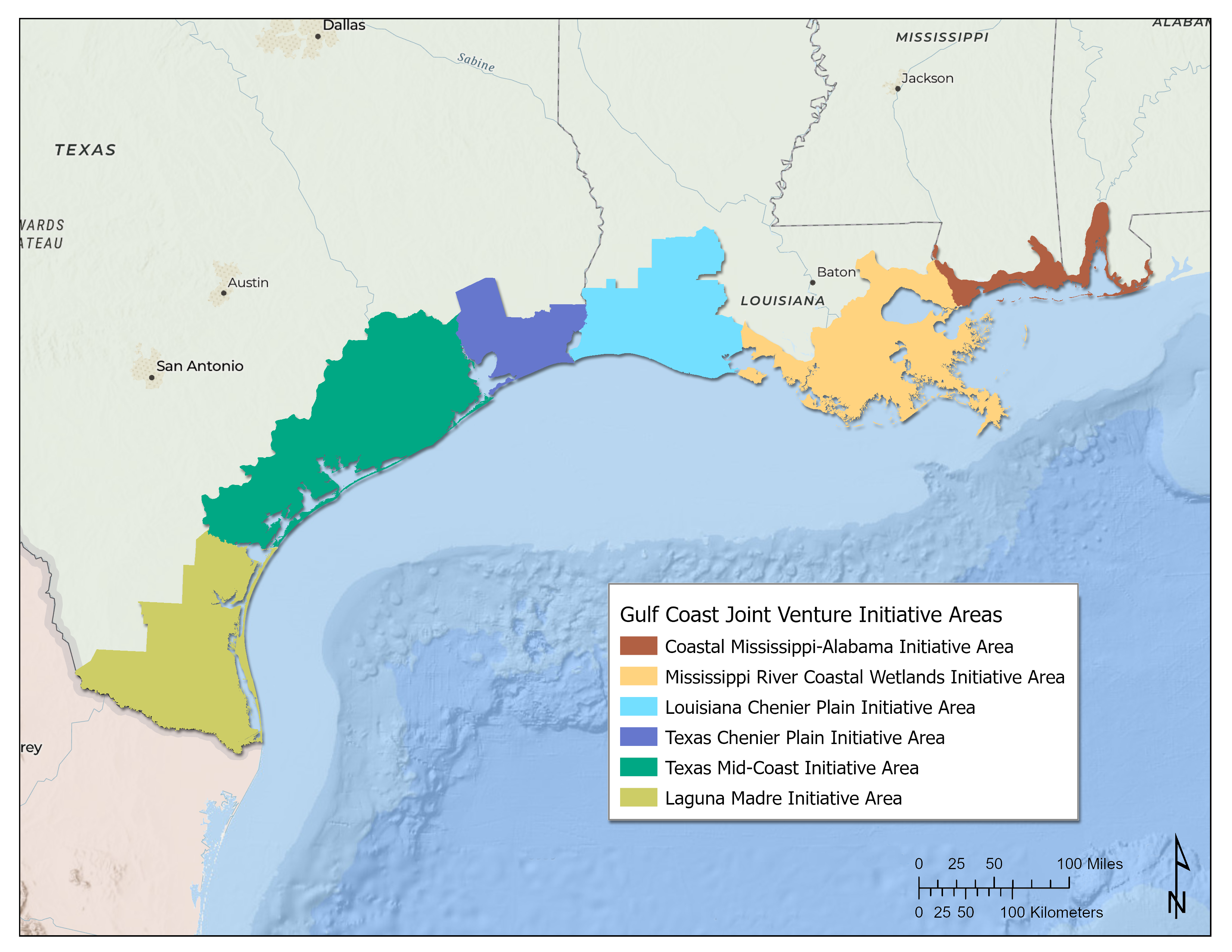 Gulf Coast Joint Venture Boundary
